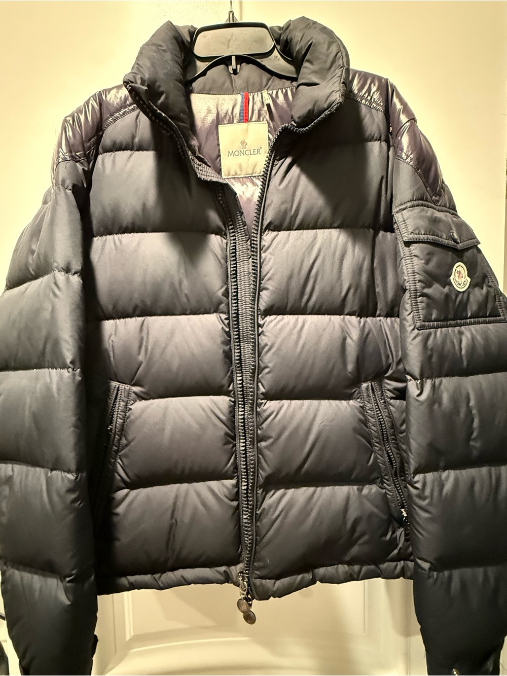 Moncler Navy Quilted Down Puffer Jacket $2,440